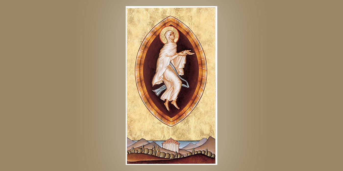 Assumption of Mary, by Br. Claude Lane, OSB
